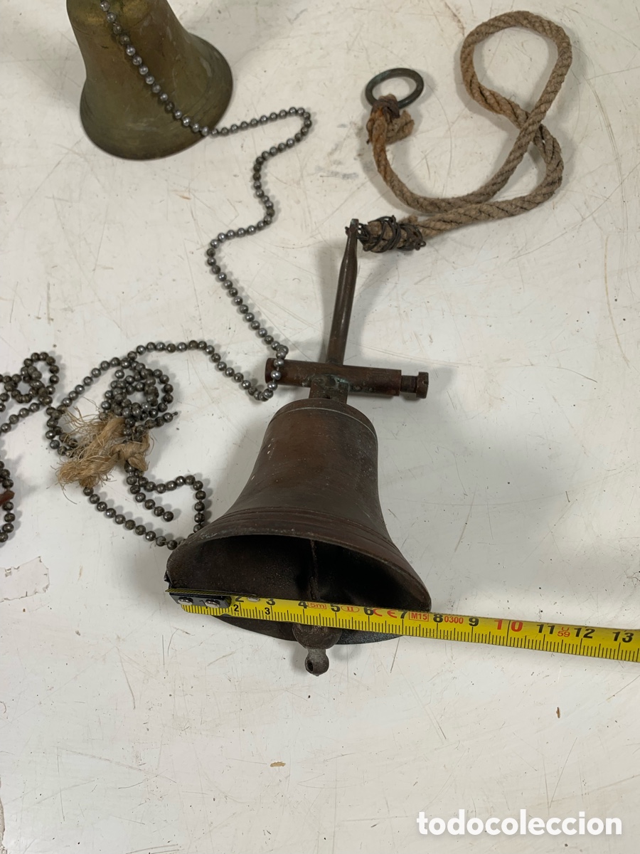 Antig&uuml;edades: 01_ Campana de resorte - Foto 9