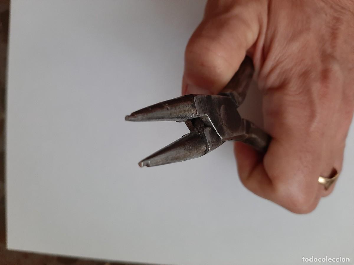 Antig&uuml;edades: ALICATES PUNTA REDONDEADA. PROVIENEN DE TALLER CARPINTERIA - Foto 6
