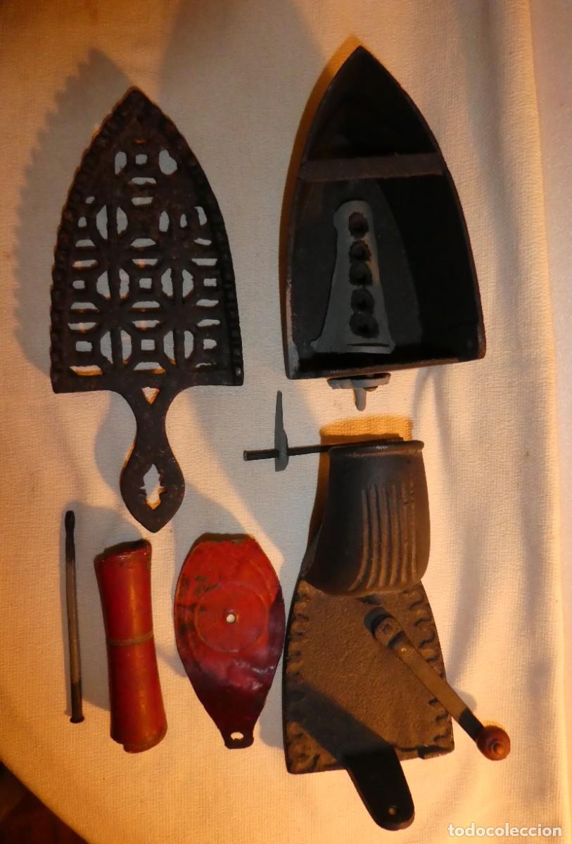 Antig&uuml;edades: PLANCHA CON CHIMENEA FRONTAL - Foto 12