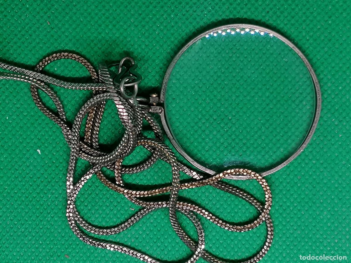 Antig&uuml;edades: LUPA COLGANTE CON CADENA - Foto 4