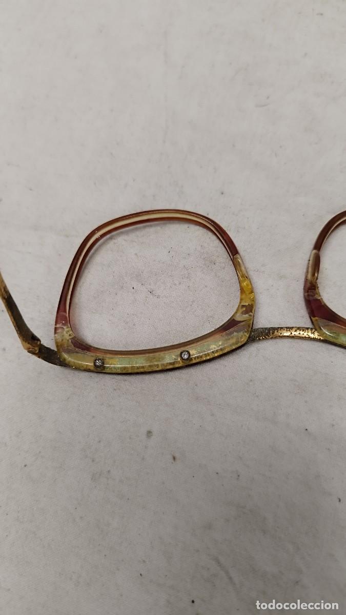 Antig&uuml;edades: Antigua montura de gafas,con su funda. - Foto 4