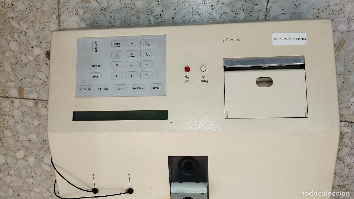 Antig&uuml;edades: LUMIN&Oacute;METRO MGM OPTOCOMP 1 LABORATORIO // FUNCIONANDO - Foto 5