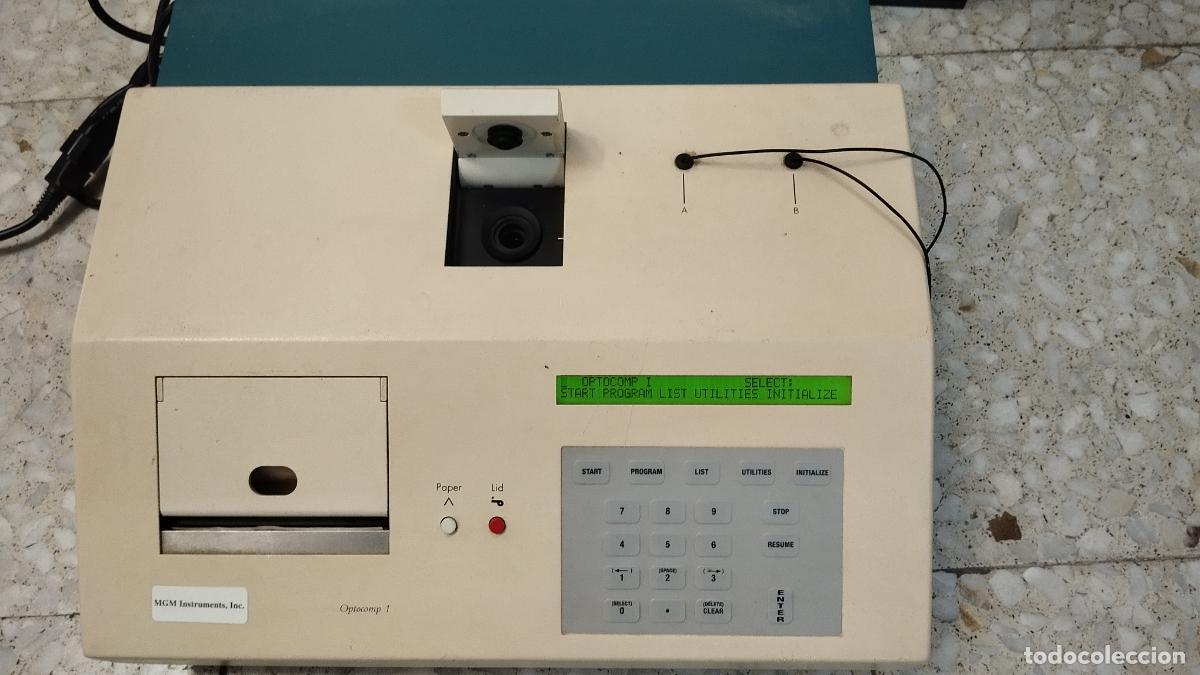Antig&uuml;edades: LUMIN&Oacute;METRO MGM OPTOCOMP 1 LABORATORIO // FUNCIONANDO - Foto 7