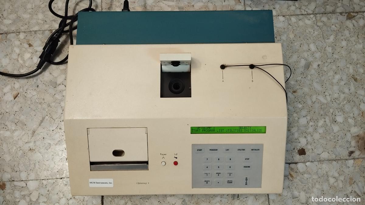 Antig&uuml;edades: LUMIN&Oacute;METRO MGM OPTOCOMP 1 LABORATORIO // FUNCIONANDO - Foto 1
