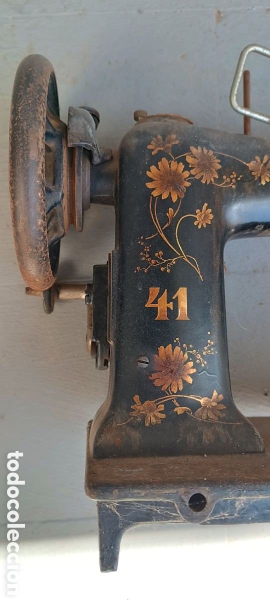 Antig&uuml;edades: Maquina de coser PEAFF - Foto 2