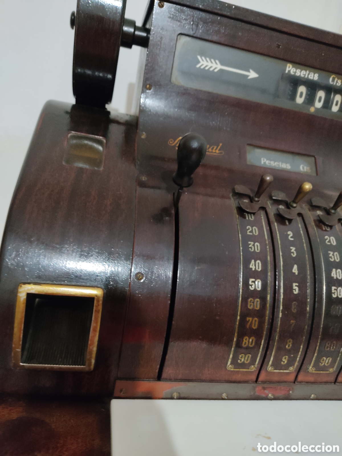 Antig&uuml;edades: Maquina registradora National - Foto 3