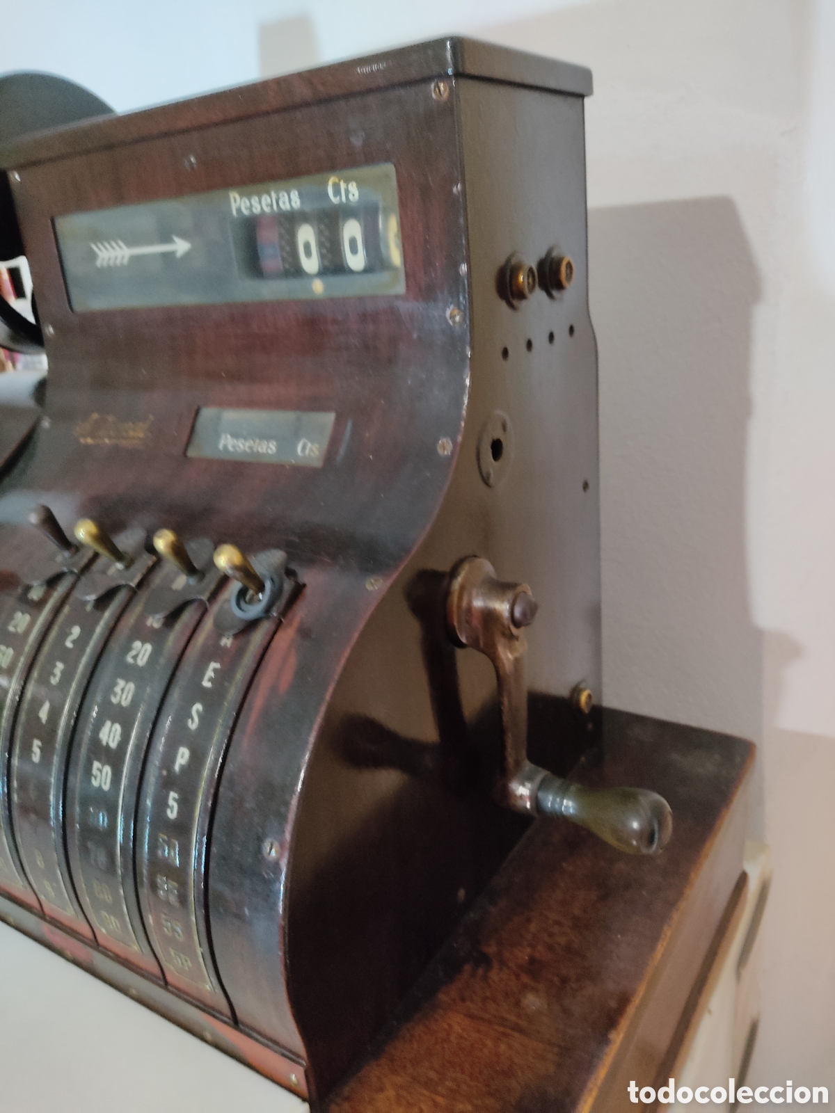 Antig&uuml;edades: Maquina registradora National - Foto 1