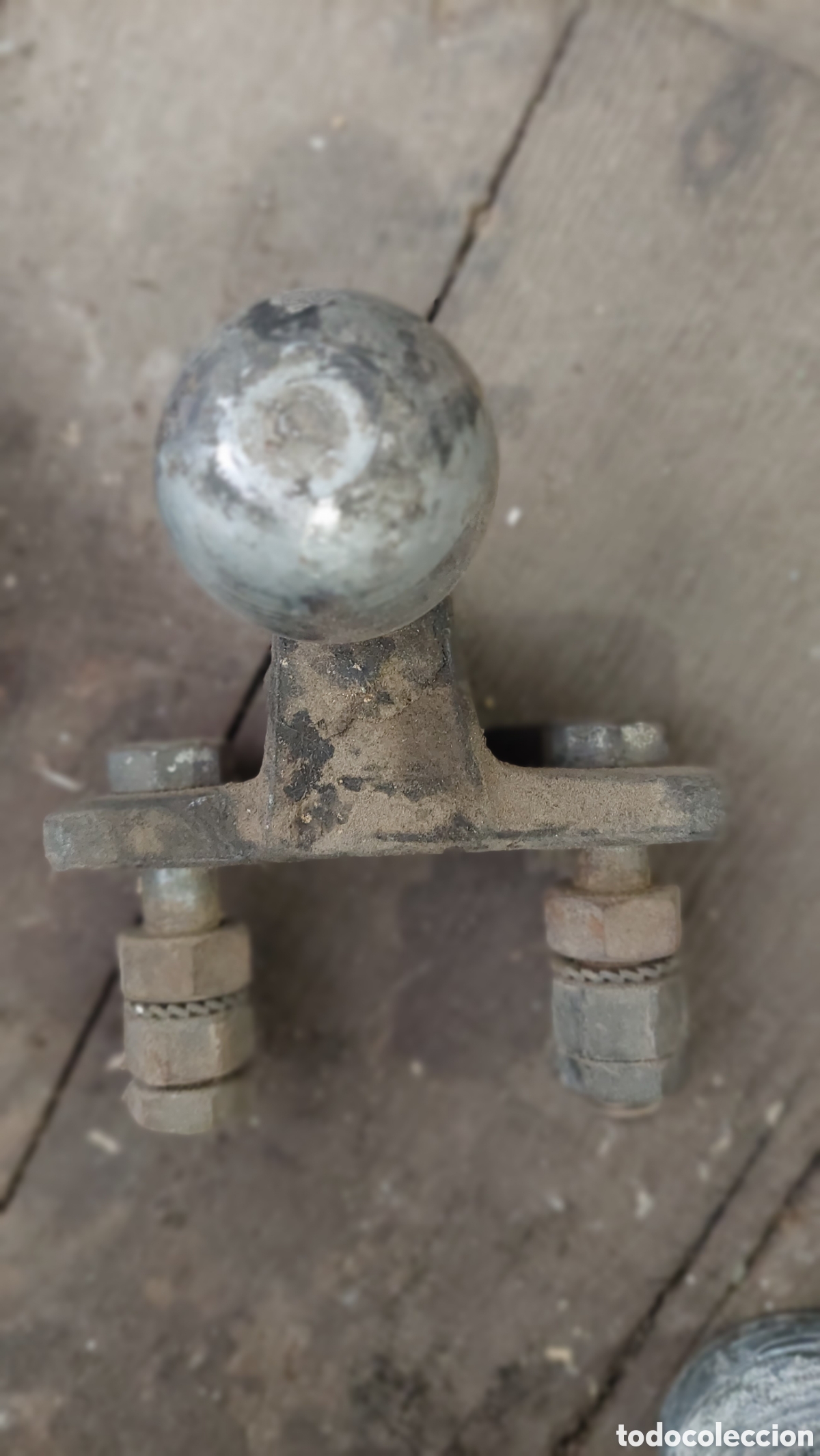 Antig&uuml;edades: Soporte de tracci&oacute;n de tractor - Foto 1