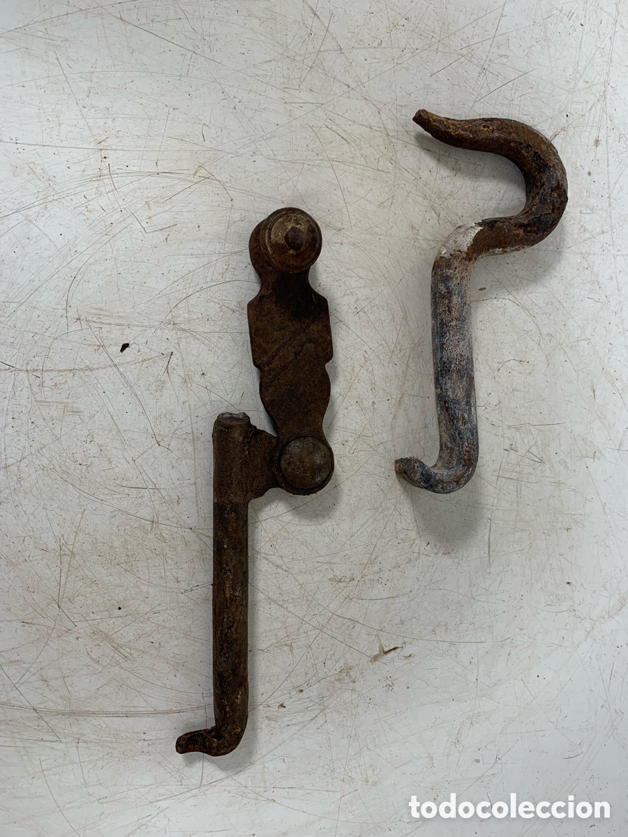 Antig&uuml;edades: 01_pestillos de puerta - Foto 2