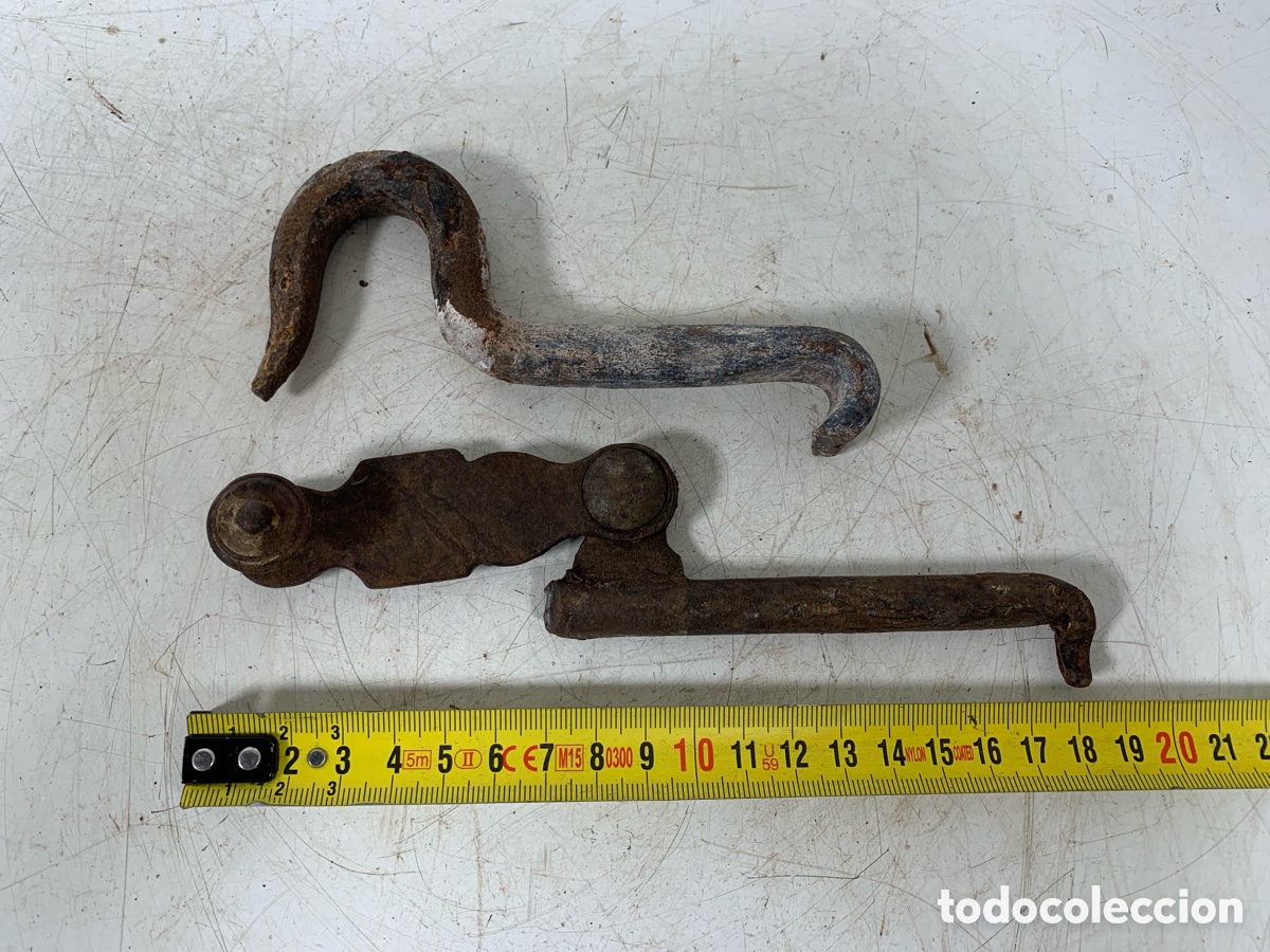 Antig&uuml;edades: 01_pestillos de puerta - Foto 3