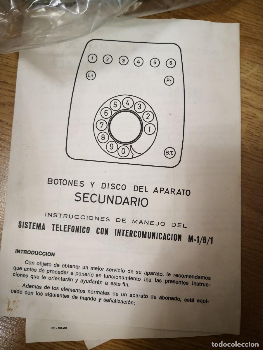 Tel&eacute;fonos: TEL&Eacute;FONO CENTRALITA TELEF&Oacute;NICA SIN ESTRENAR - Foto 3