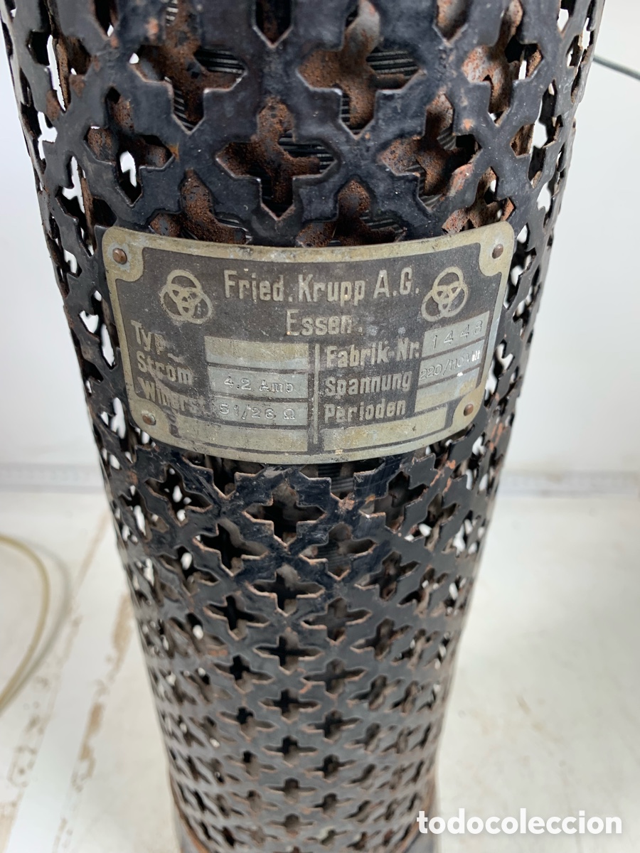 Antig&uuml;edades: 01_ Antigua estufa Fried Krupp - Foto 2