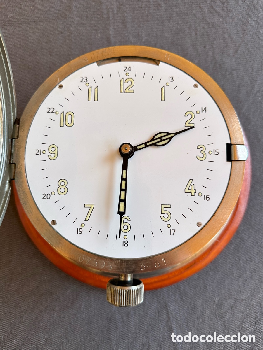 Antig&uuml;edades: Reloj Submarino / Barco Ruso - Foto 9