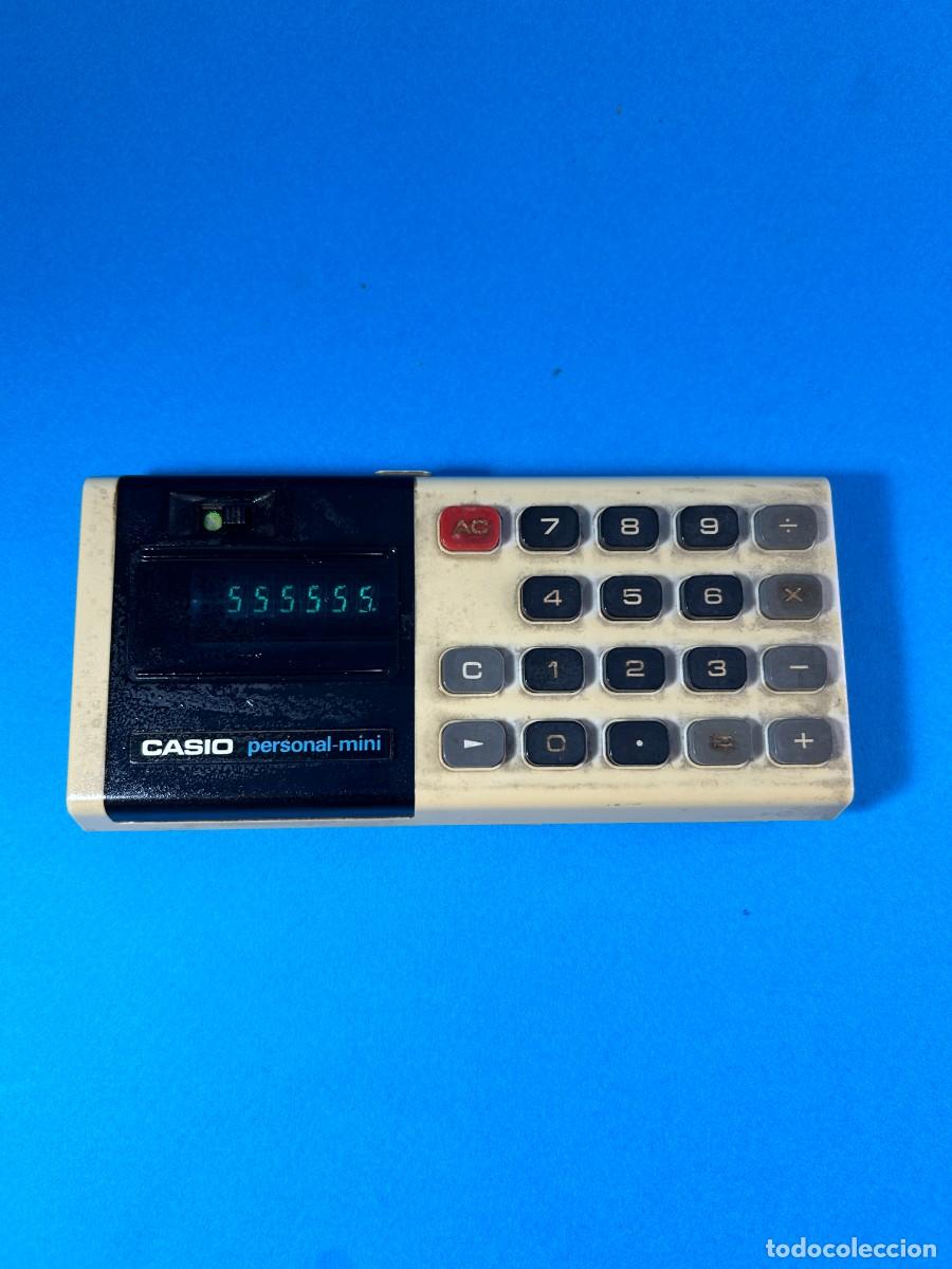 Antig&uuml;edades: CALCULADORA CASIO PERSONAL-MINI - Foto 1