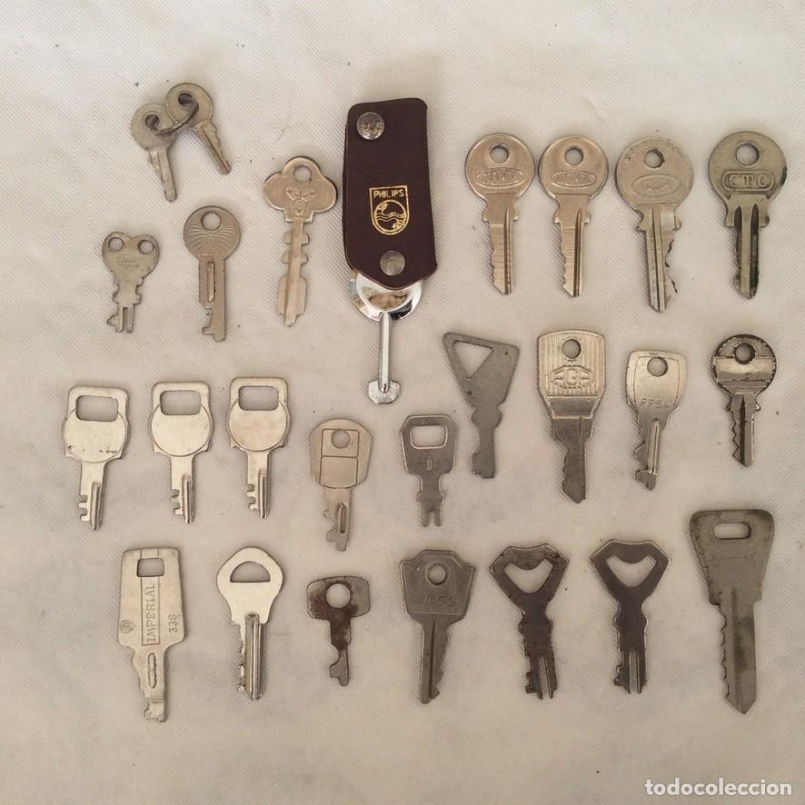 Antig&uuml;edades: 25 Llaves vintage - Foto 2