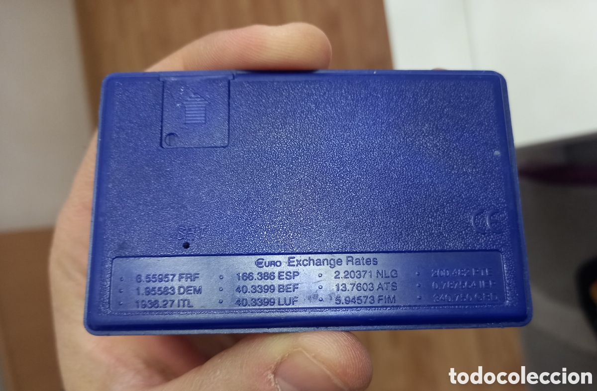 Antig&uuml;edades: Antigua calculadora conversi&oacute;n Euro A&ntilde;o 2000 - Foto 3