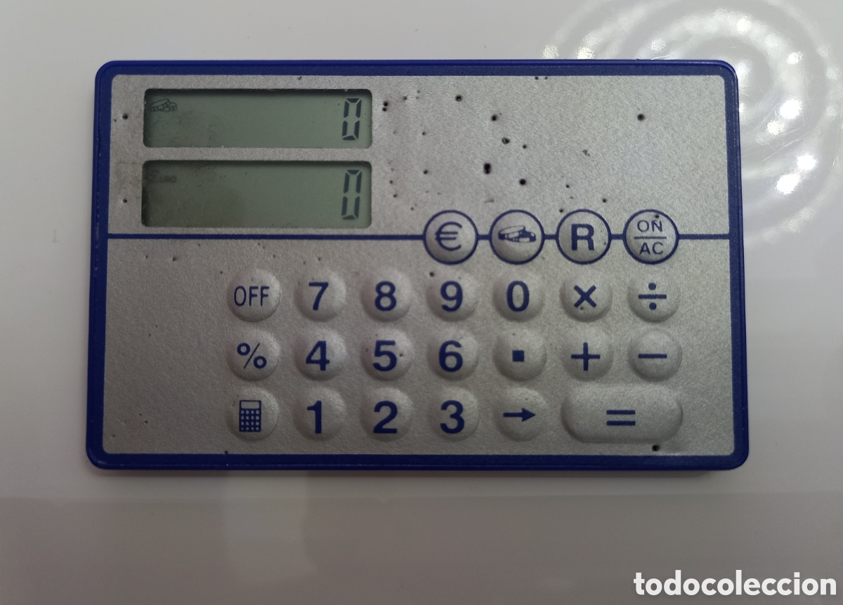 Antig&uuml;edades: Antigua calculadora conversi&oacute;n Euro A&ntilde;o 2000 - Foto 1