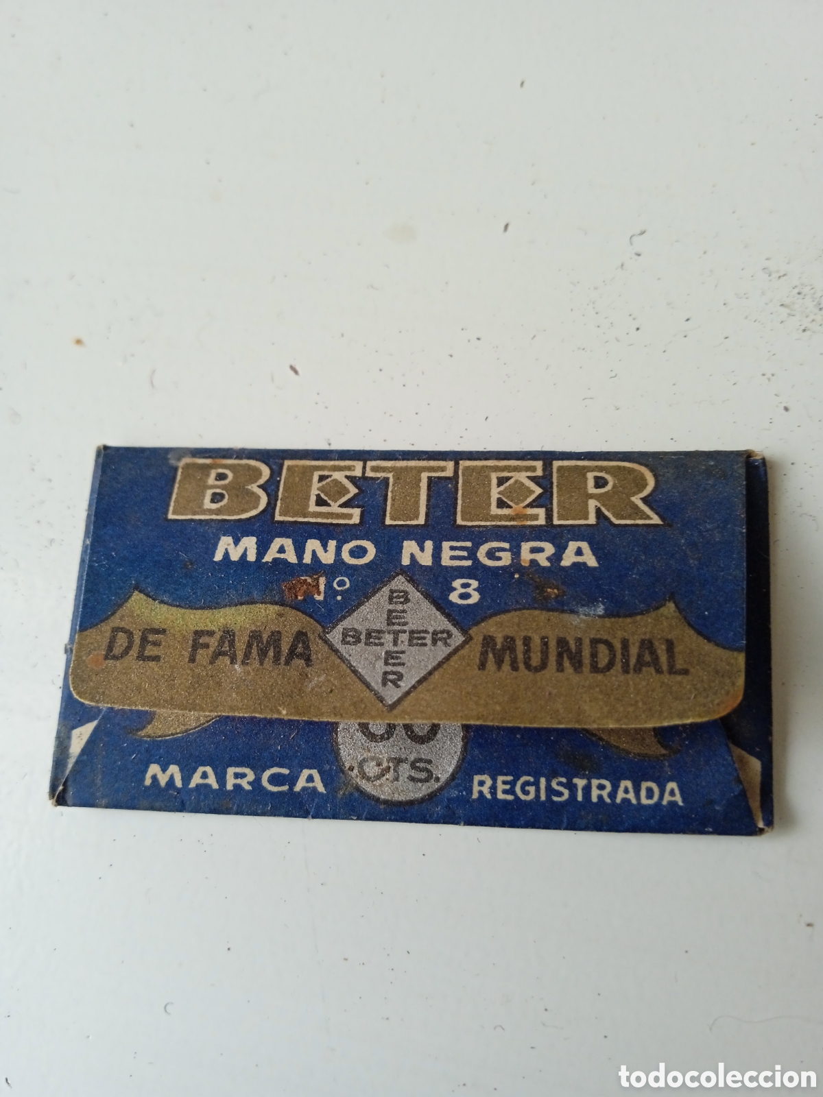 Antig&uuml;edades: Antigua Cuchilla Beter, Mano Negra. - Foto 2