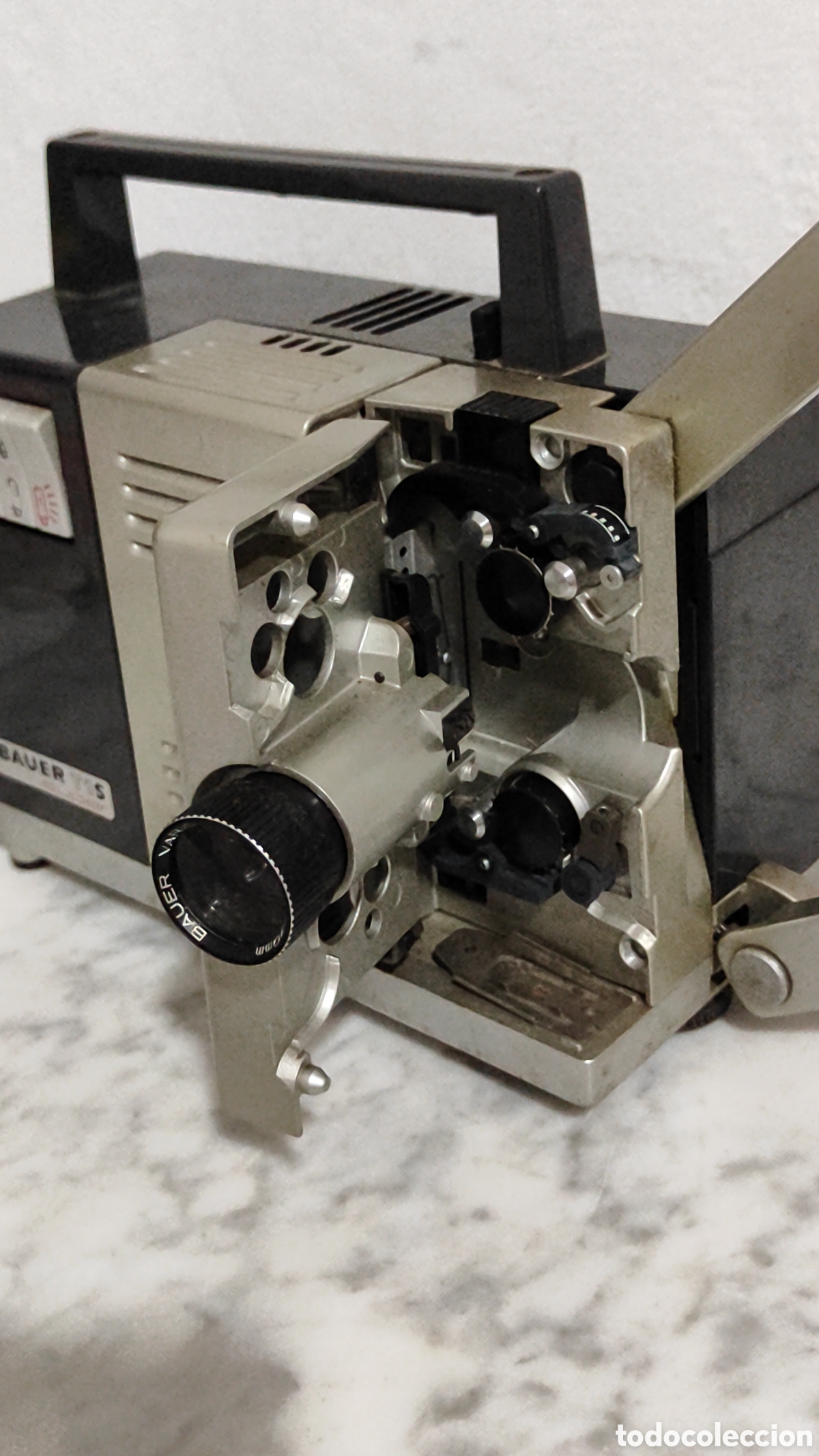 Antig&uuml;edades: ANTIGUO PROYECTOR BAUER 8MM - Foto 4