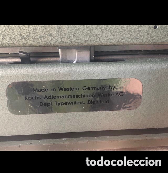 Antig&uuml;edades: Antigua m&aacute;quina de escribir ABC - Foto 5