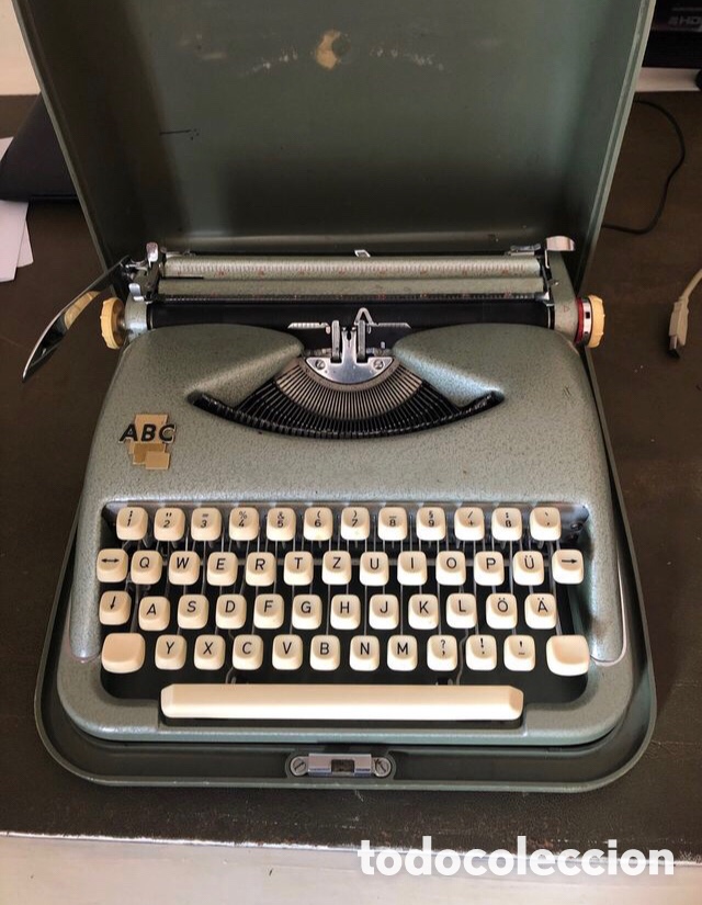 Antig&uuml;edades: Antigua m&aacute;quina de escribir ABC - Foto 1