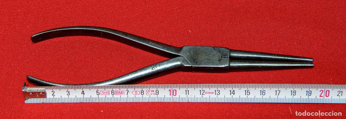 Antig&uuml;edades: Alicate antiguo de puntas largas de 20 cm - Foto 2
