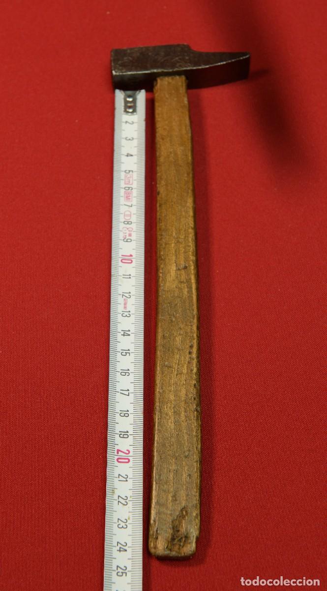 Antig&uuml;edades: Antiguo martillo ACIER FORGE de 7cm x 26,5cm y 140gr. - Foto 1
