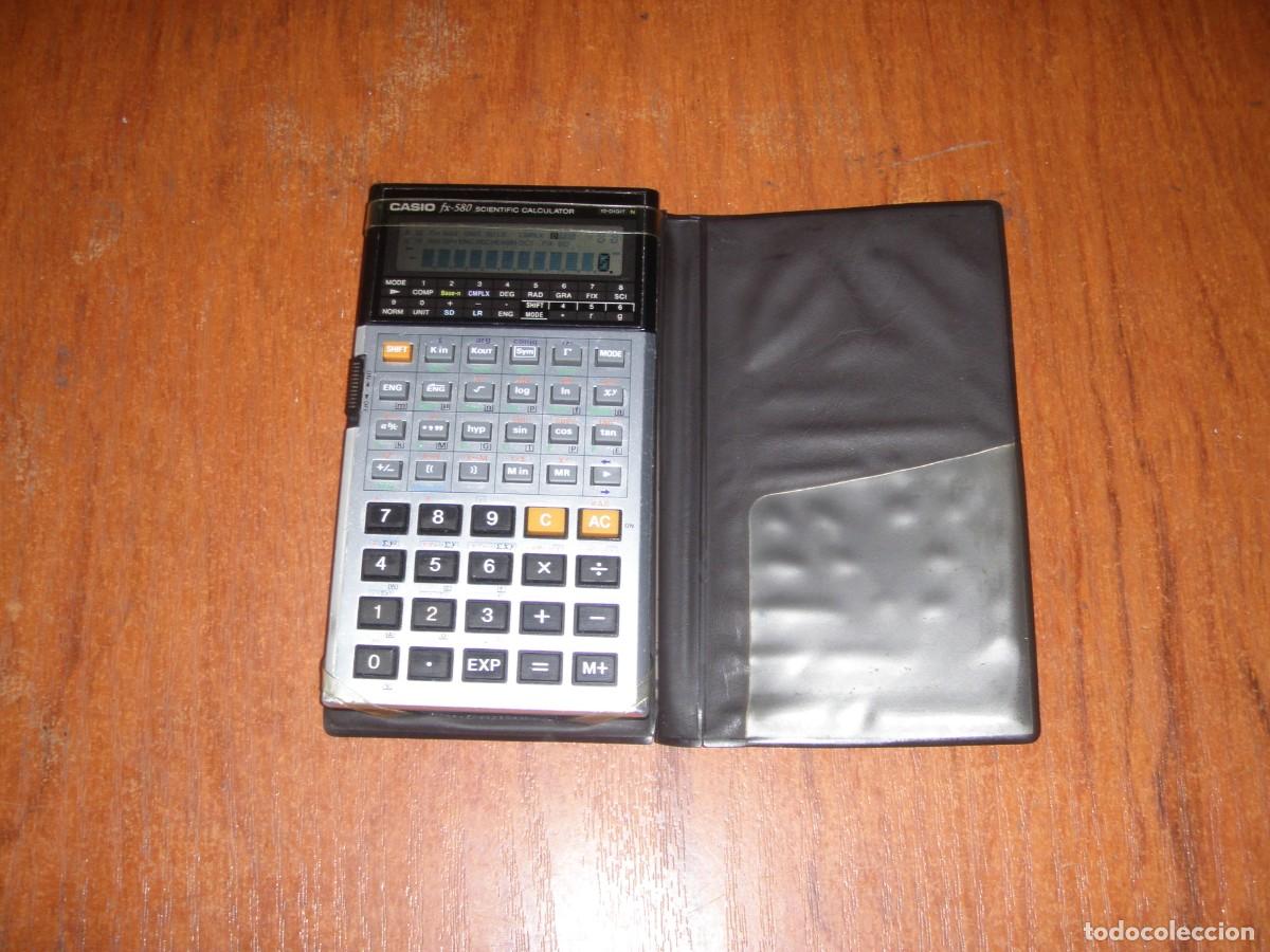 Antig&uuml;edades: CALCULADORA CASIO FX580 FX-580 FUNCIONANDO - Foto 1