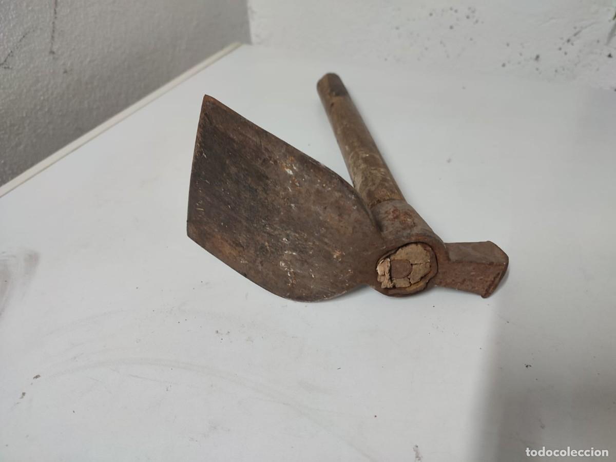 Antig&uuml;edades: ANTIGUA AZUELA MARTILLO DE CARPINTERO - Foto 2