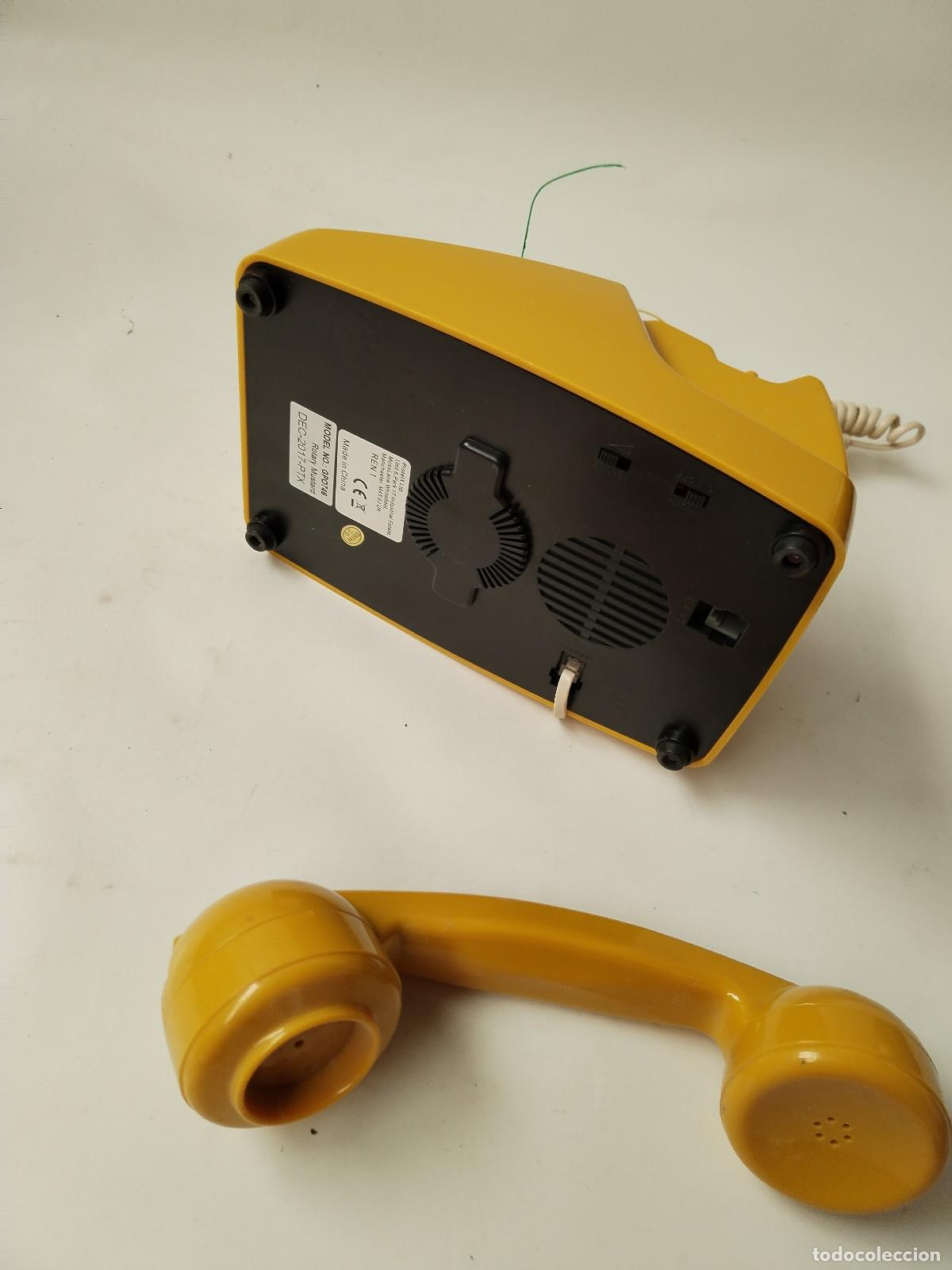 Tel&eacute;fonos: telefono amarillo - Foto 3