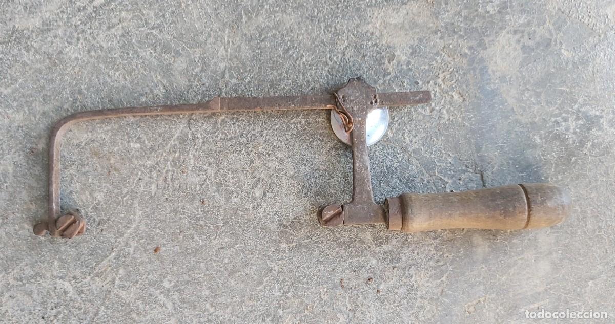 Antig&uuml;edades: Sierra de arco antigua, 14 cm - Foto 1