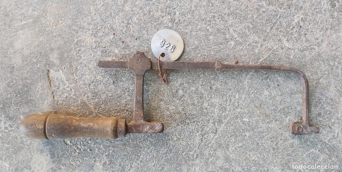Antig&uuml;edades: Sierra de arco antigua, 14 cm - Foto 2