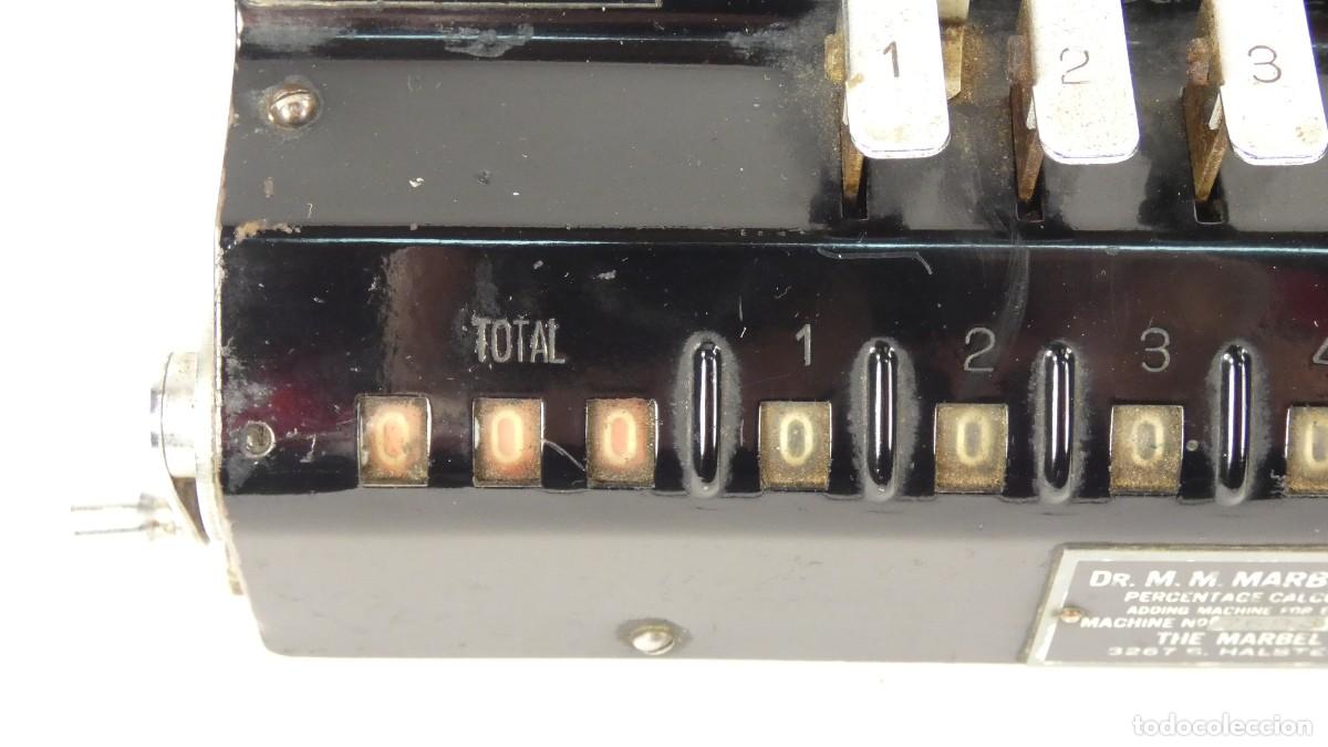 Antig&uuml;edades: CALCULADORA CELULAS SANGUINEAS A&Ntilde;O 22 RECHENMASCHINE ADDING MACHINE - Foto 3