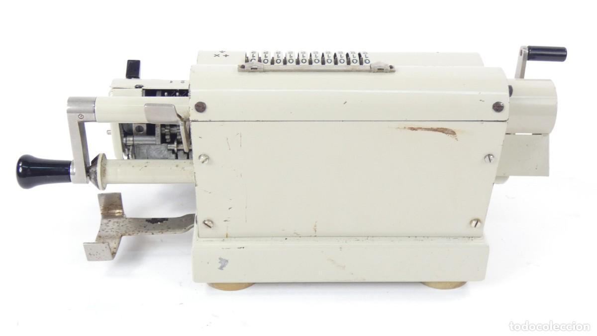 Antig&uuml;edades: CALCULADORA IMCA A&Ntilde;O 1955 RECHENMASCHINE ADDING MACHINE - Foto 7