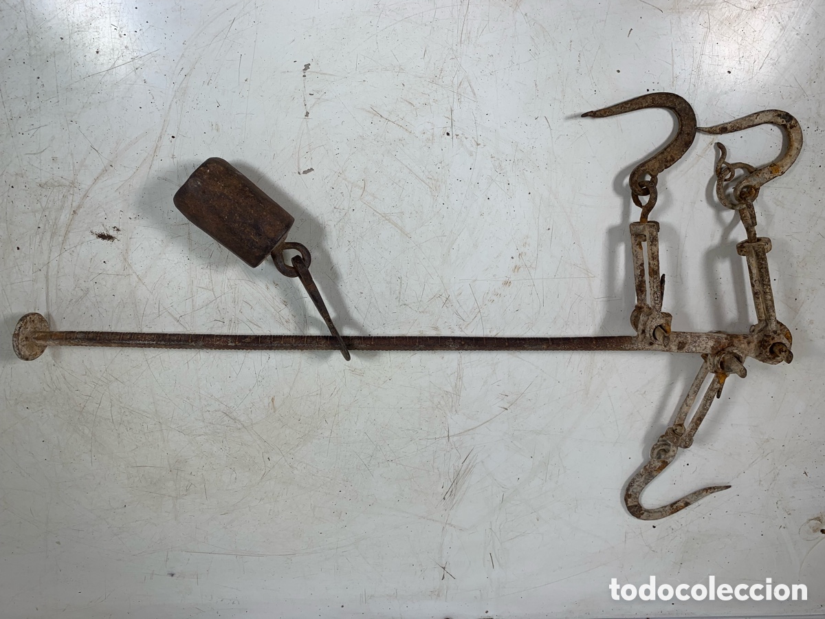 Antig&uuml;edades: 01_Antigua balanza romana - Foto 3