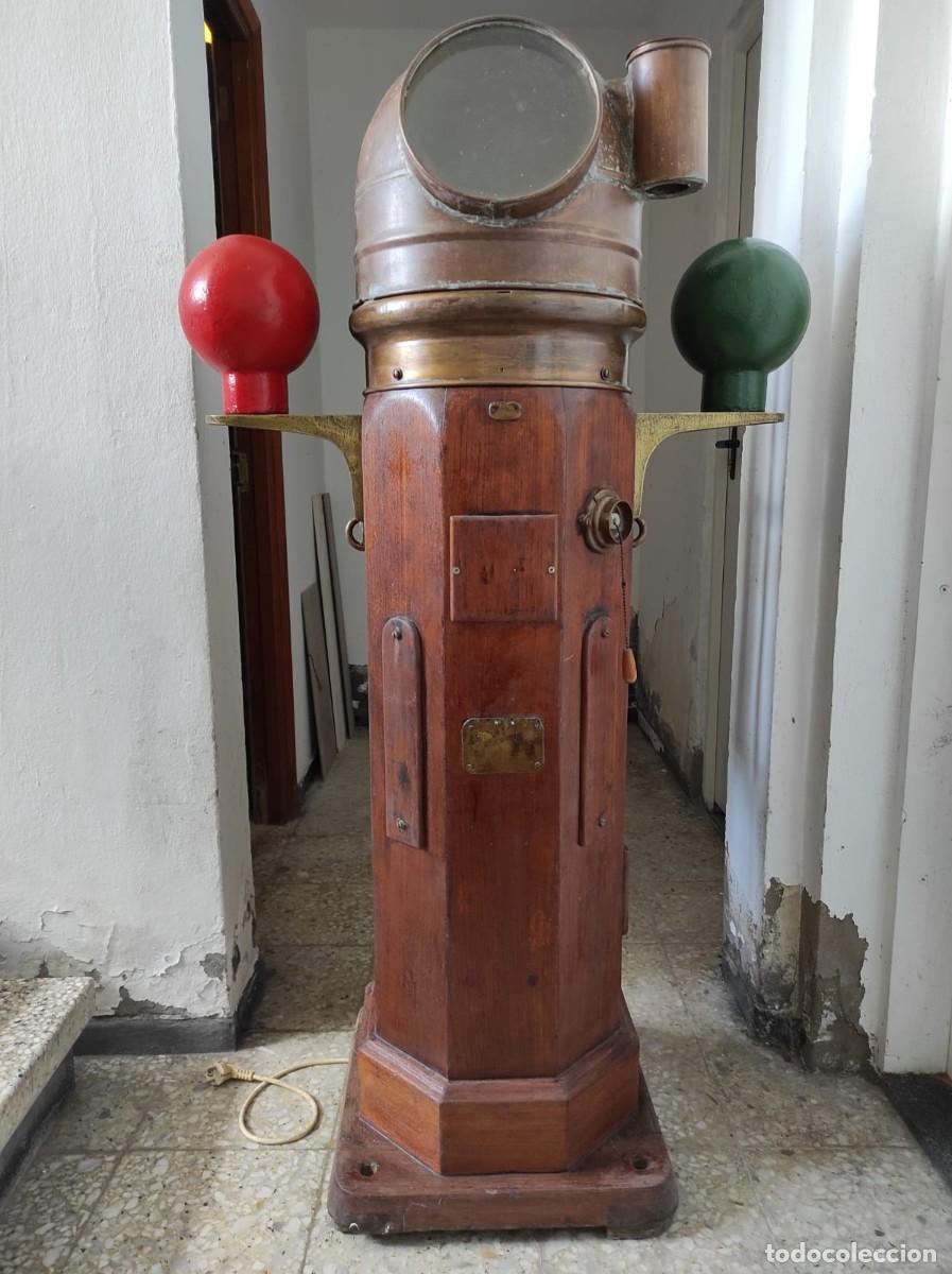 Antig&uuml;edades: BITACORA BR&Uacute;JULA COMP&Aacute;S DE BARCO - Foto 2