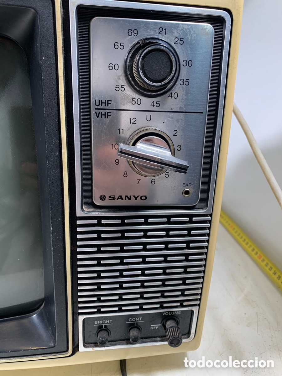 Antig&uuml;edades: 01_ televisor SANYƠ MODEL 14-T412DU - Foto 4