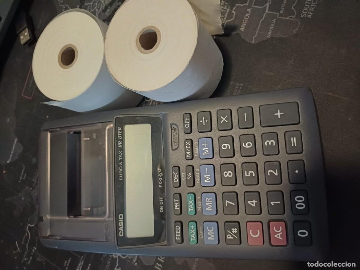 Antig&uuml;edades: Calculadora Casio con impresora de tickets y cuentas, funciona perfectamente, - Foto 5