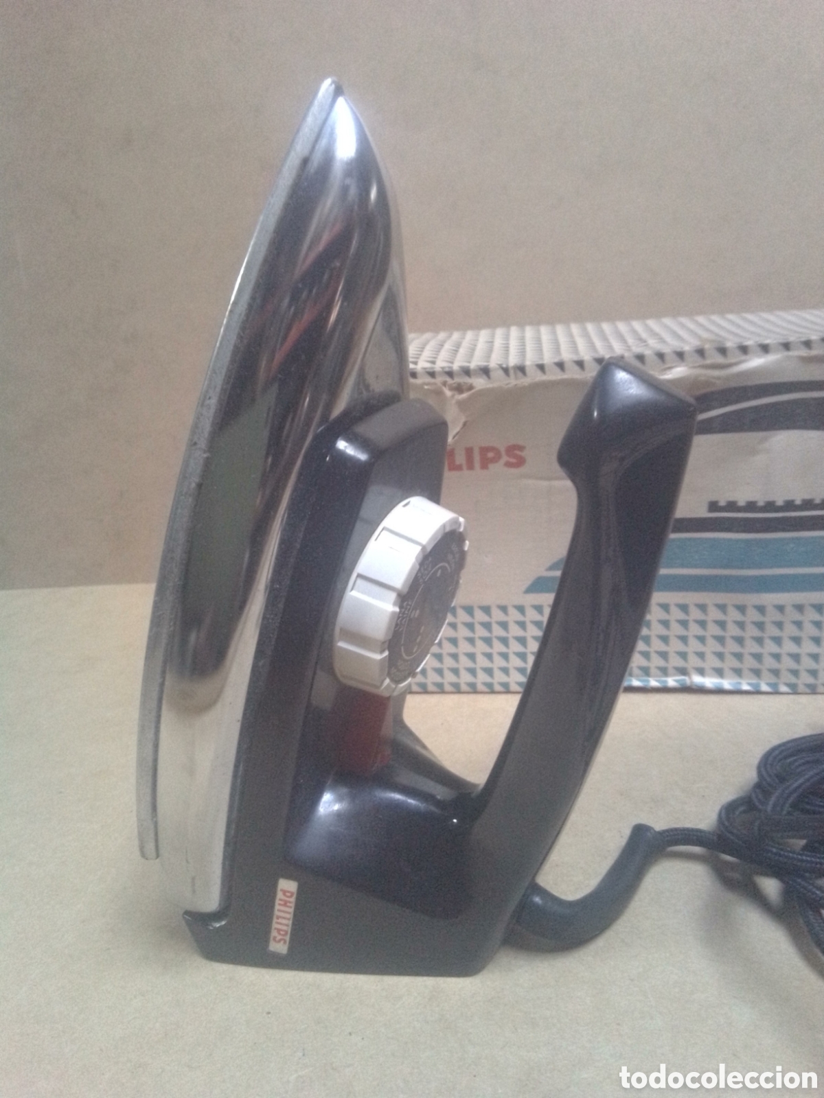 Antig&uuml;edades: Plancha Philips HS1010YE. - Foto 2