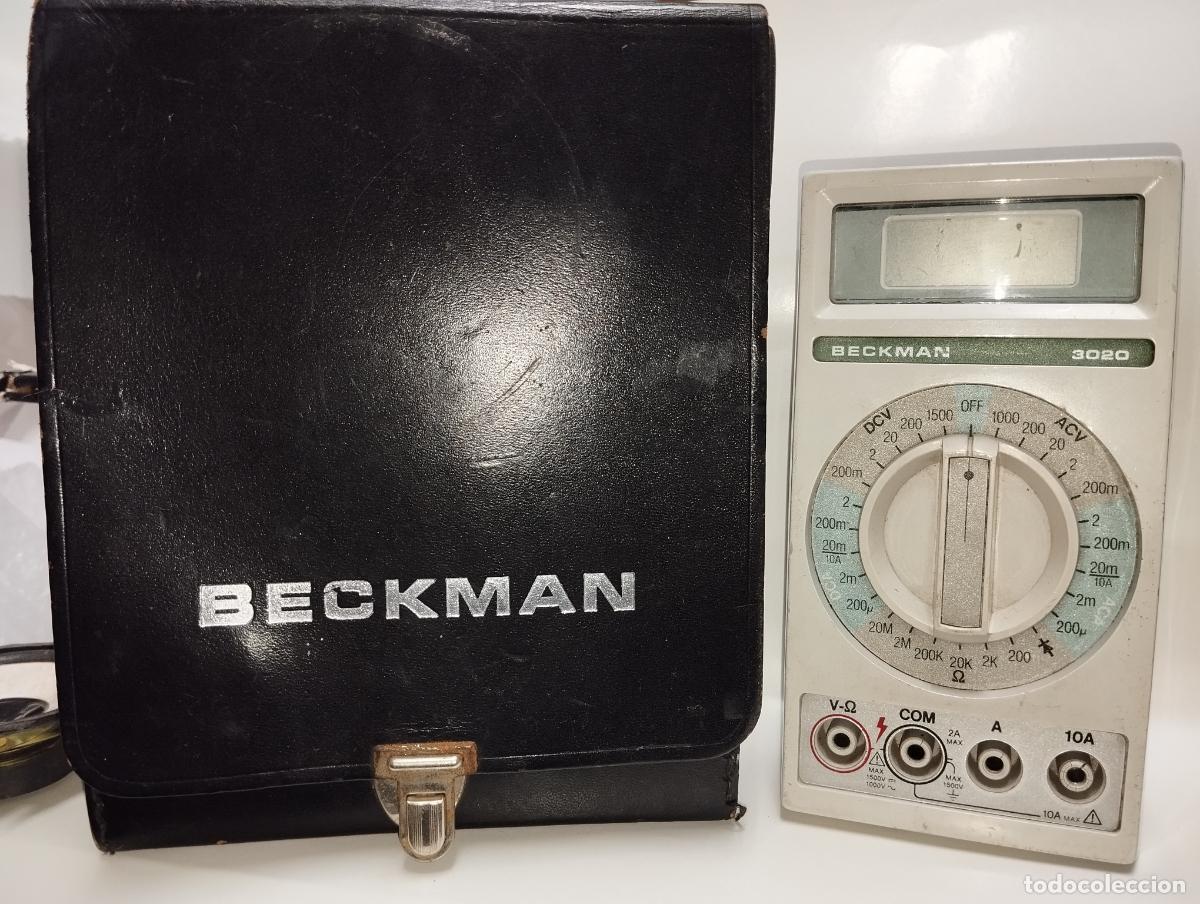 Antig&uuml;edades: MULTIMETRO BECKMAN 3020 TESTER - Foto 1