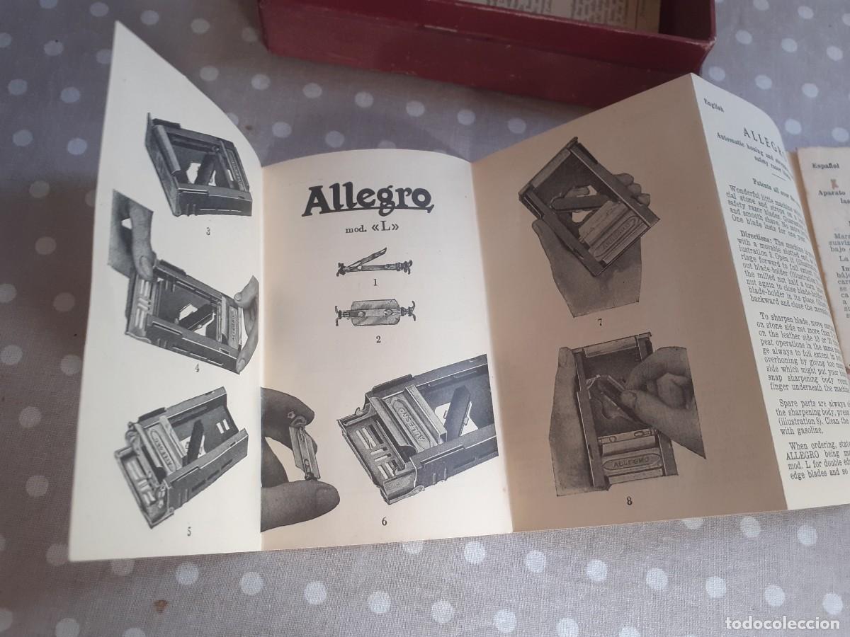Antig&uuml;edades: M&aacute;quina de afilar cuchillas de afeitar - Foto 6