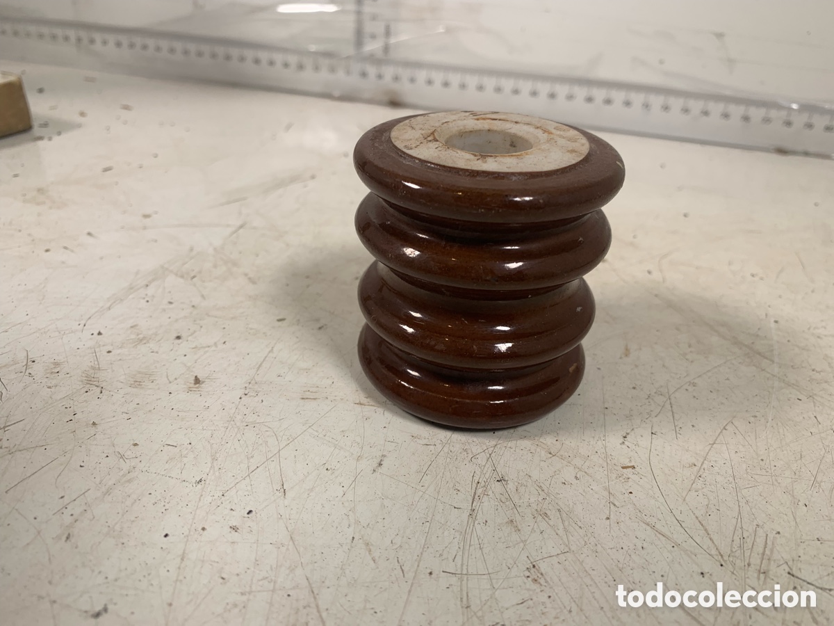 Antig&uuml;edades: 01_aislante de porcelana - Foto 3