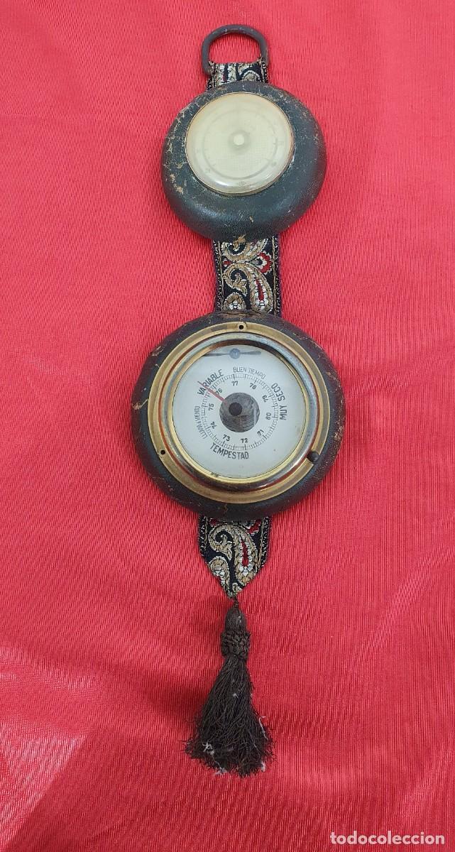 Antig&uuml;edades: Bar&oacute;metro antiguo - Foto 2