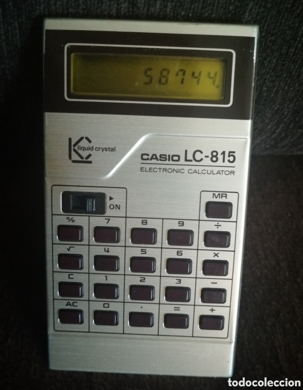 Antig&uuml;edades: Calculadoras Casio LC-815 - Foto 7