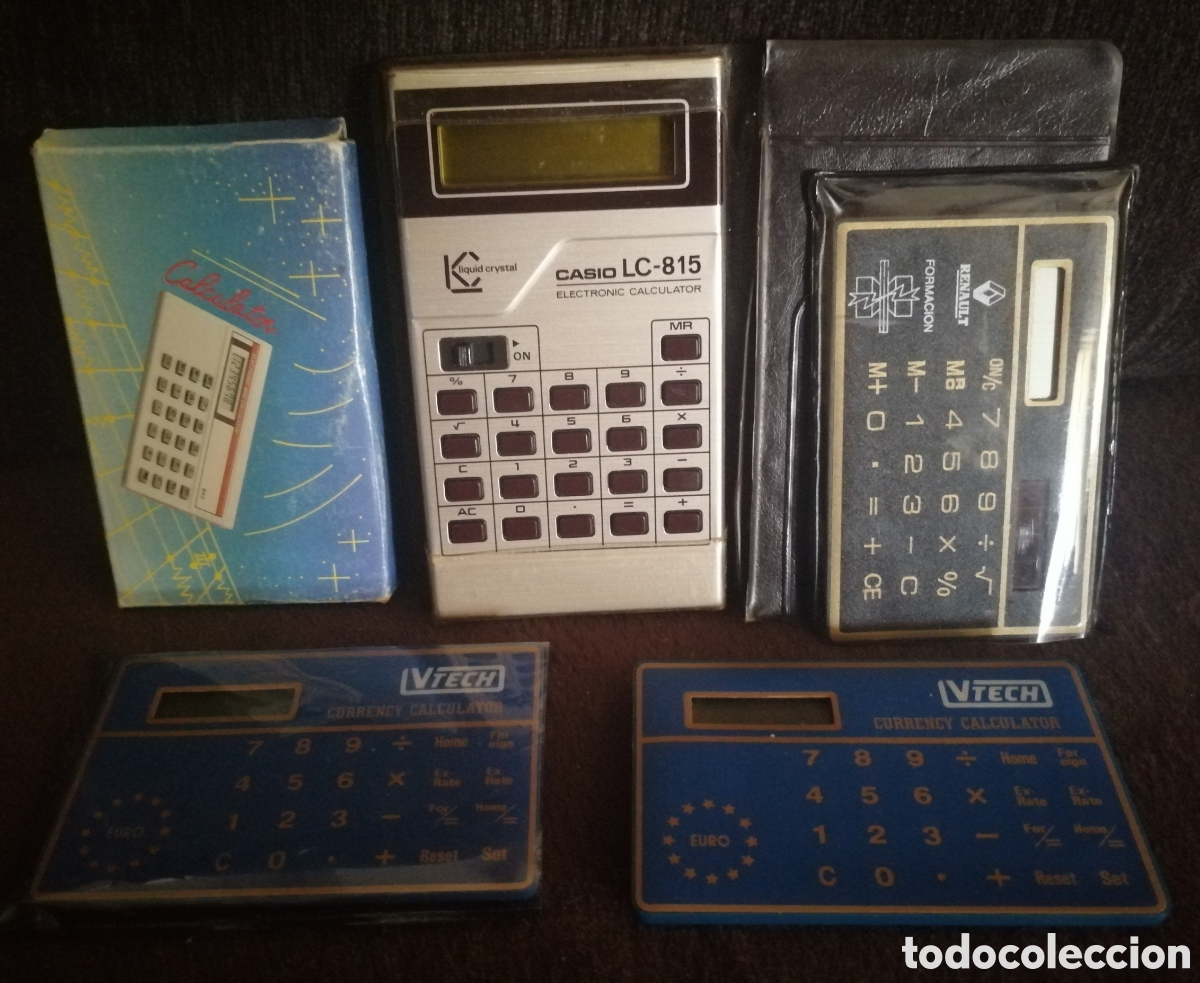 Antig&uuml;edades: Calculadoras Casio LC-815 - Foto 1