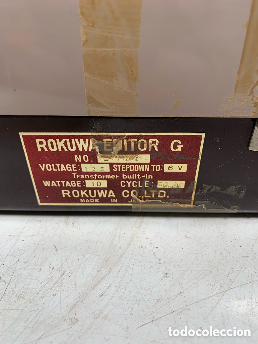 Antig&uuml;edades: 01_ Proyector Editora Rokuwa G - Foto 7