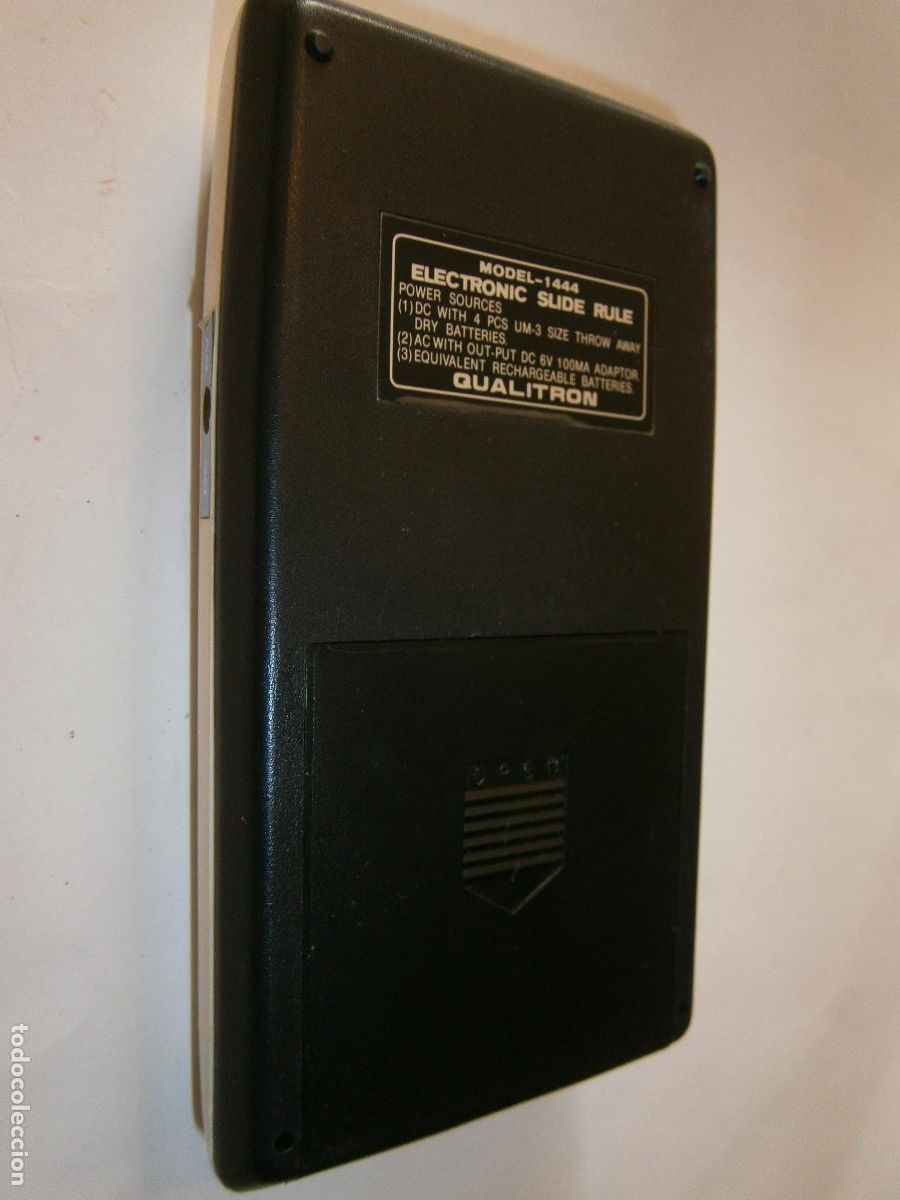 Antig&uuml;edades: ANTIGUA CALCULADORA ELECTRONIC SLIDE RULE MODEL 1444 FUNCIONANDO CORRECTAMENTE - Foto 4