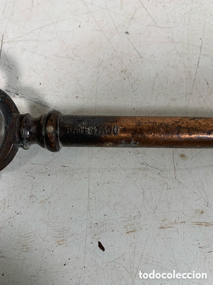 Antig&uuml;edades: 01_ gran llave sistema patentado - Foto 2