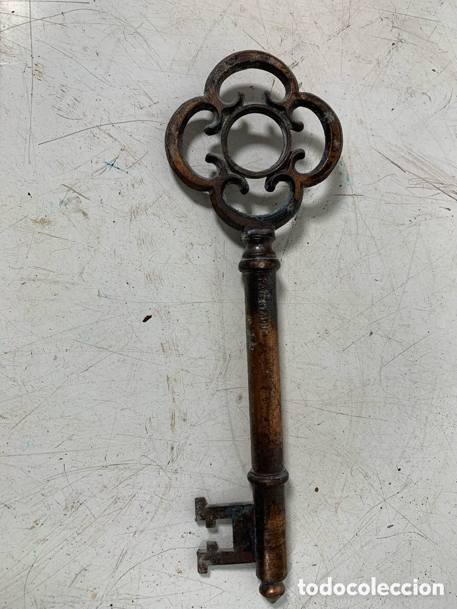 Antig&uuml;edades: 01_ gran llave sistema patentado - Foto 1