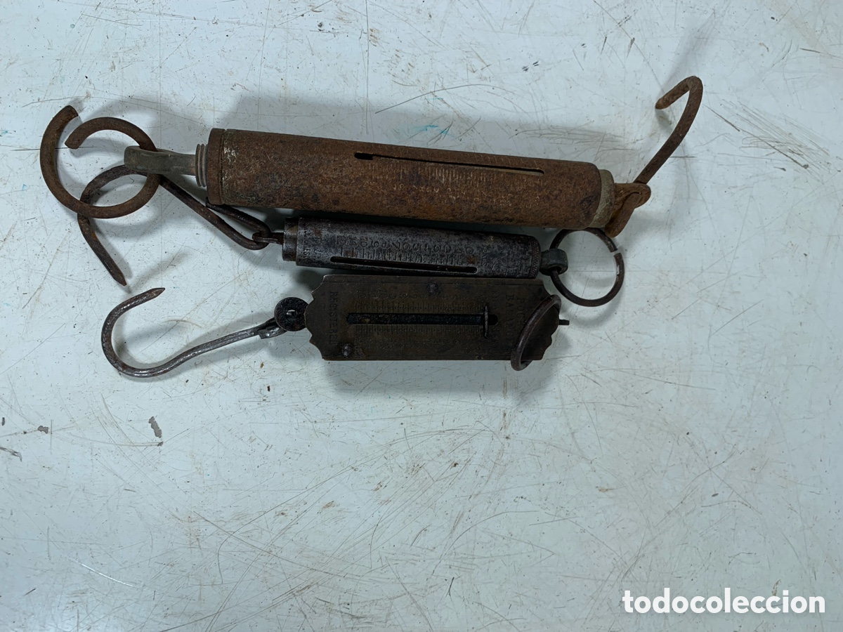 Antig&uuml;edades: 01_ balanzas de bolsillo - Foto 3